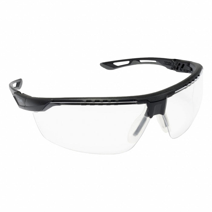 SafetyGlasses Clear H2XAntiFog Blk/Gry