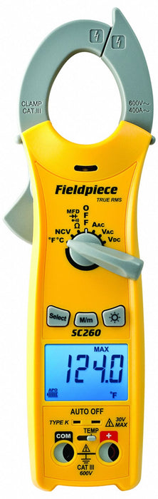 DigitalClampMeter TRMS 400A 600VAC