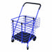 Shopping Cart Steel 50 lb Cap. Blue