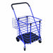 Shopping Cart Steel 50 lb Cap. Blue
