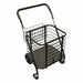 Shopping Cart Steel 125 lb Cap. Black