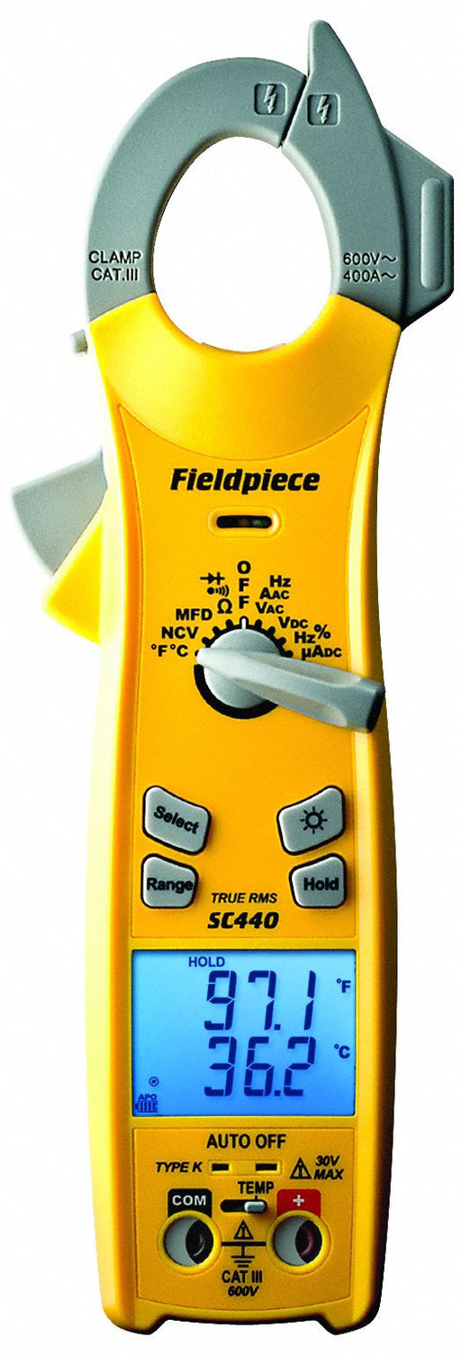 DigitalClampMeter TRMS 400A 600VAC