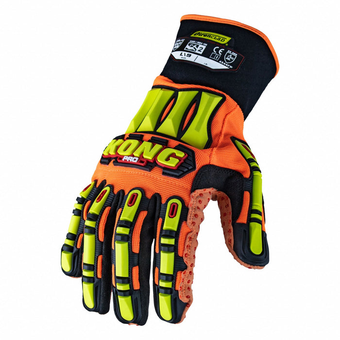 Mechanics Glove 12 in L Orange 4XL