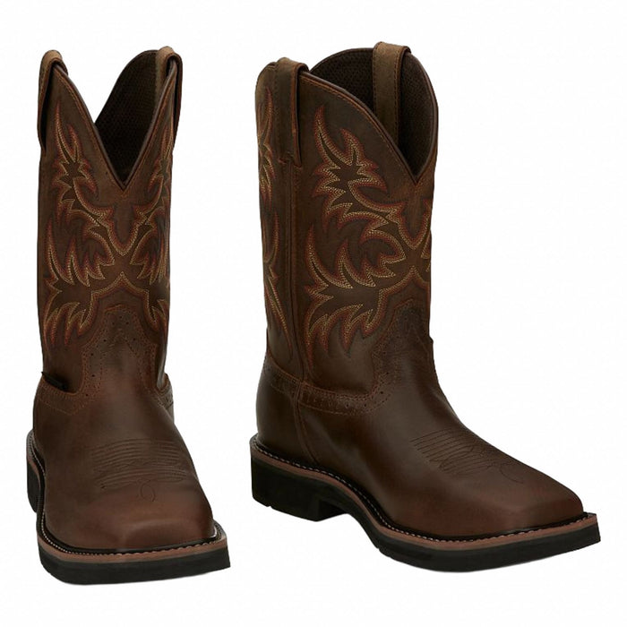 Western Boot Brown Men s 9 1/2 D PR