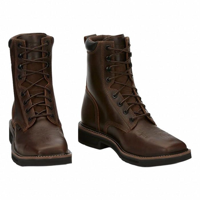 8-Inch Work Boot Brown Men s 7 D PR