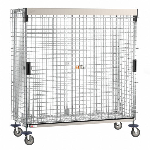 Mobile Security Unit Silver Steel