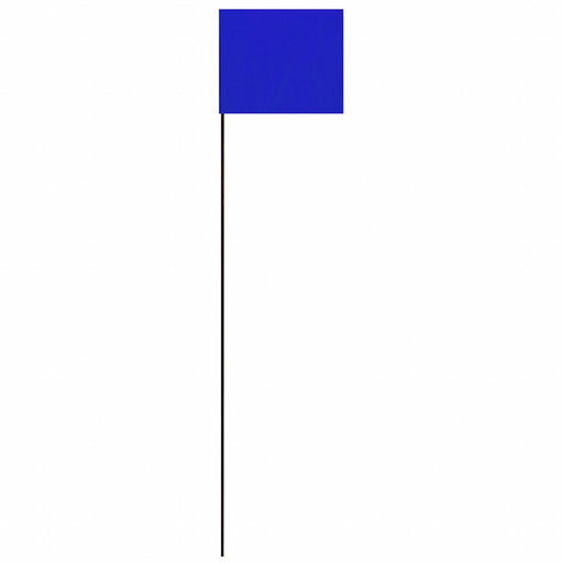 Marking Flag Blue Vinyl 21 in H PK25