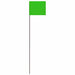 Marking Flag Green Solid Pattern PK25
