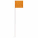 MarkingFlag Orange Vinyl 21inH PK25