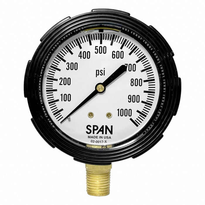 Pressure Gauge 3-1/2 Dial Size