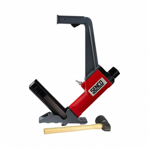 Air Nail Gun Red 1/4 in NPT Aluminum