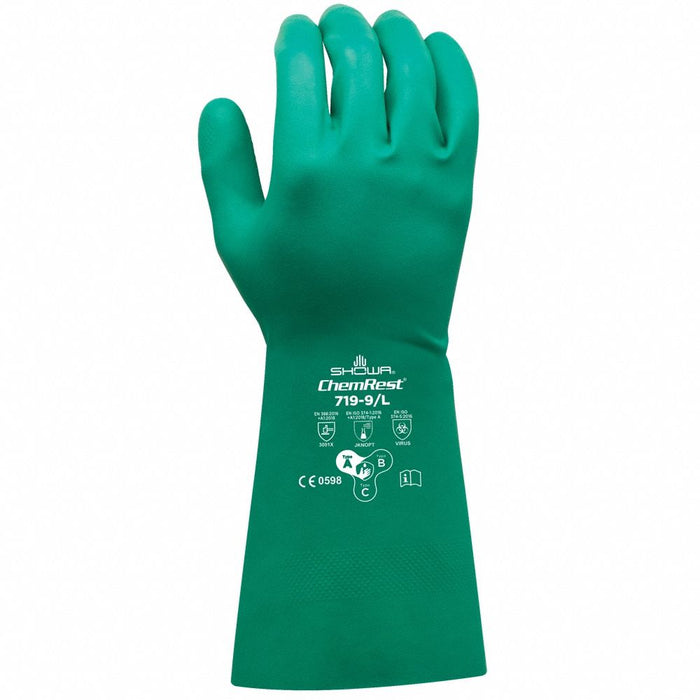 ChemResistantGloves Grn XL 10 PR