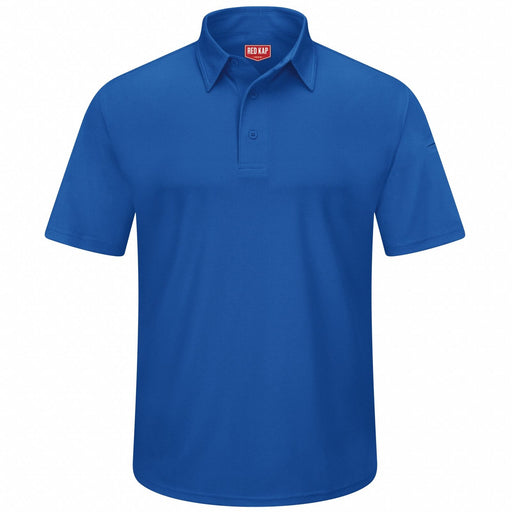 J2888 Short Sleeve Polo S Royal Blue Polyester