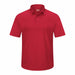 J2888 Short Sleeve Polo Sz 6XL Red Polyester