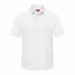 J2888 Short Sleeve Polo Sz 4XL White Polyester