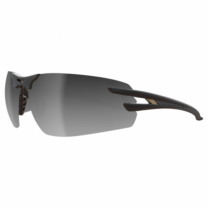 Safety Glasses Silver Mirrored Black
