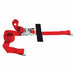 M6848 Tie Down Strap E-Track Red