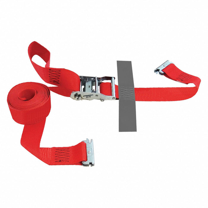 M6848 Tie Down Strap E-Track Red