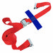 Tie Down Strap E-Track Red