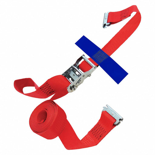 M6848 Tie Down Strap E-Track Red