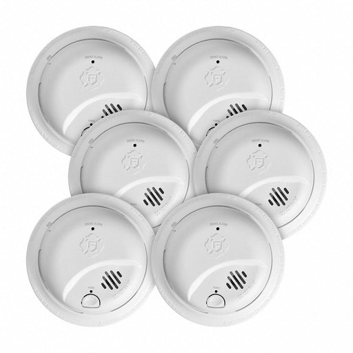 Smoke Alarm 2.25 in H 5.69 in W PK6