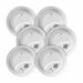 Smoke Alarm 2.25 in H 5.69 in W PK6
