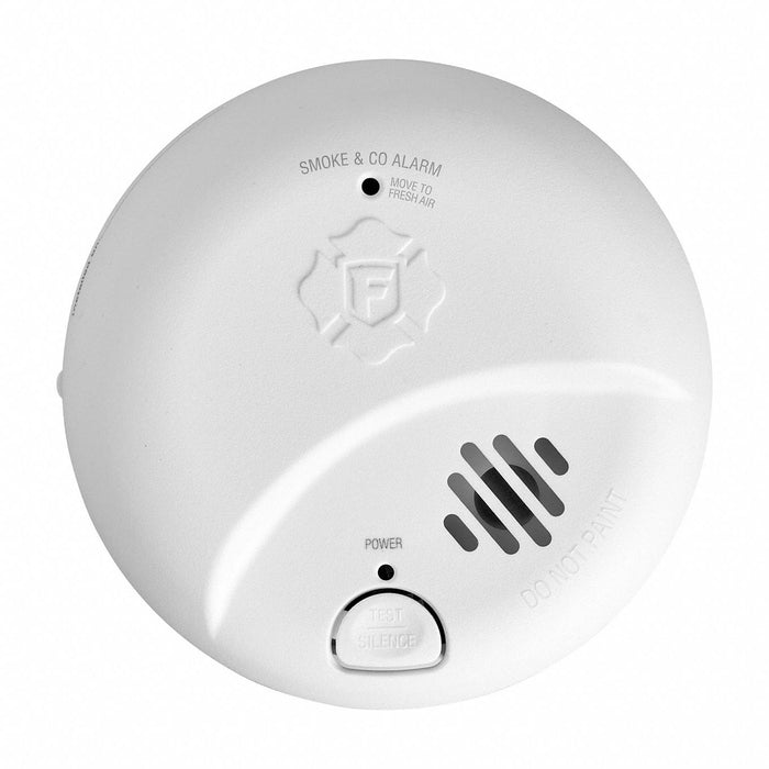Smoke/CO Alarm 2 in H 5.6 in W