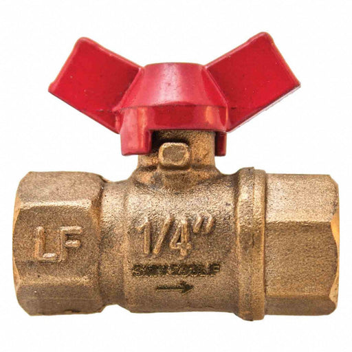 Manual 2-Way Ball Valve NPT Forged Brass