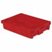 Stk and Nest Ctr Red Solid Polyethylene