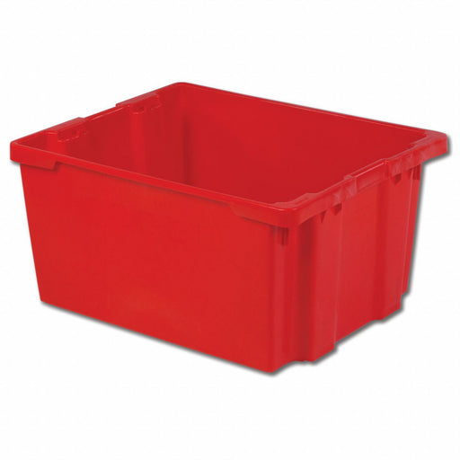 Stacking NestingTote 30.125inL 24inW Red