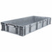 F9000 StraightWallTote 48inL 22.5inW Gray