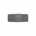 Plastic Pipe Nipple 1 in Sz Gray