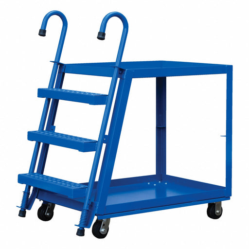 Stock Picking Ladder Cart 35-1/2 in H