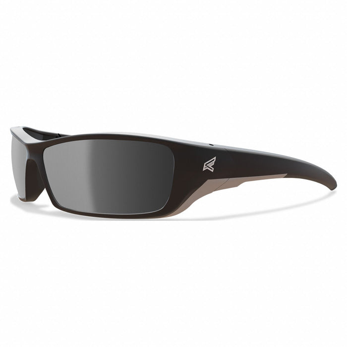 Safety Glasses Silver Mirrored Black