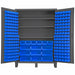 K4916 Bin Cabinet 84 x60 x24 Gray 185BlueBns