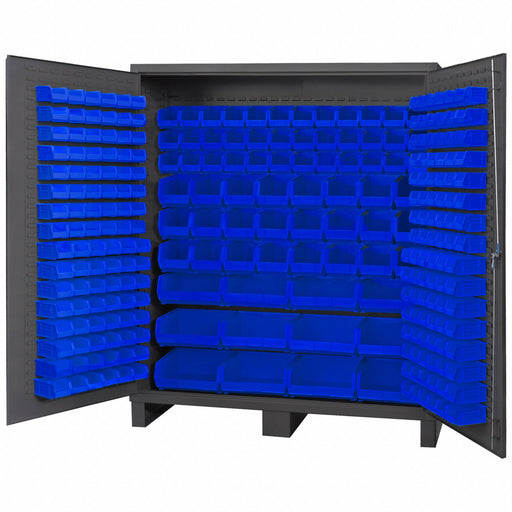 K4898 Bin Cabinet 84 x72 x24 Gray 264BlueBns