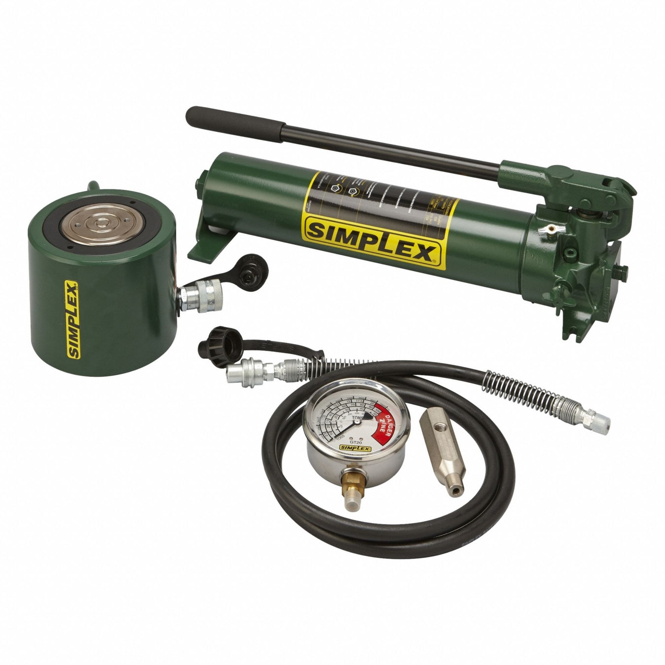 Cylinder and Hand Pump Set Single Acting