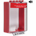 Universal Stopper 5-7/16 in H Clear/Red