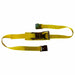 Tie Down Strap Flat-Hook Yellow
