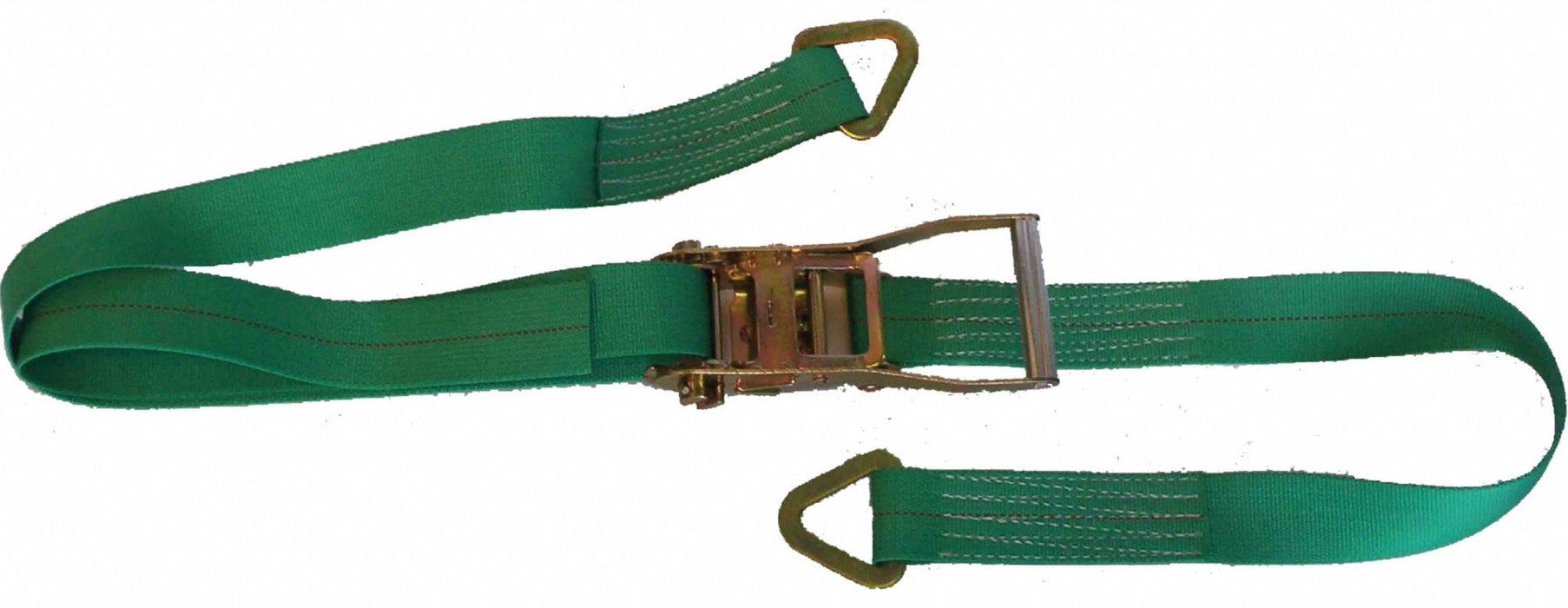 Tie Down Strap D-Ring Green