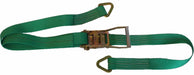 Tie Down Strap D-Ring Green