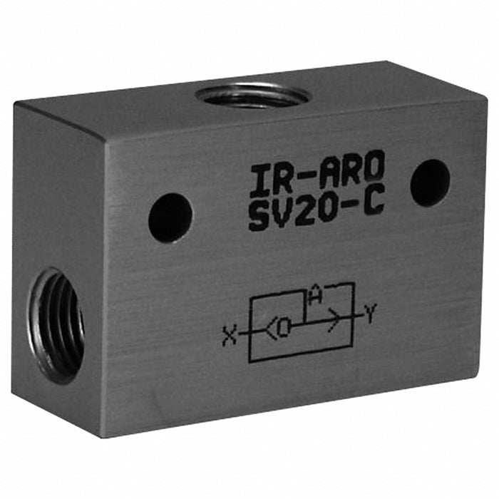 Shuttle Valve Aluminum 200 psi 52 in L