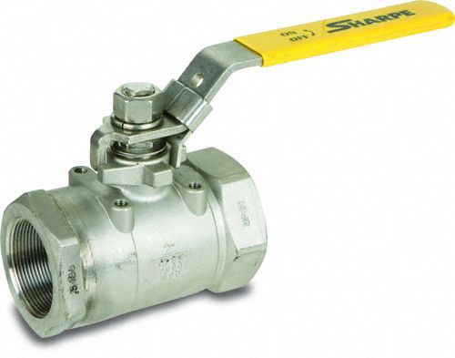 Manual 2-Way Ball Valve NPT SS