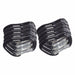 Carabiner Metal Black PK10