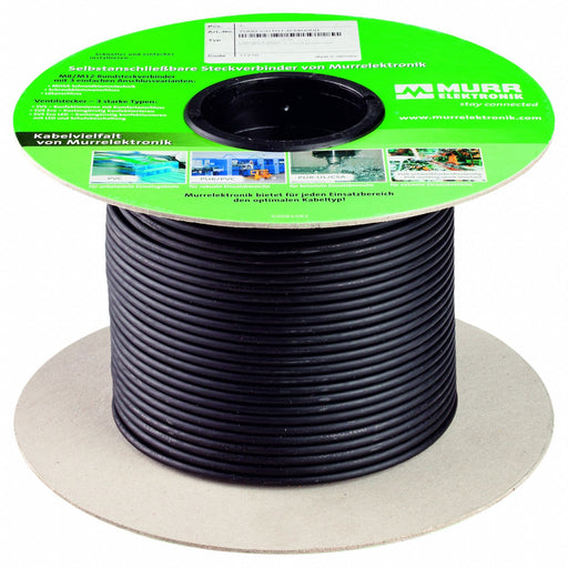 ControlCable 22AWG Black PUR 328ft