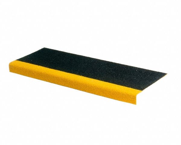 Stair Tread Cover Gray 144in W Polyester