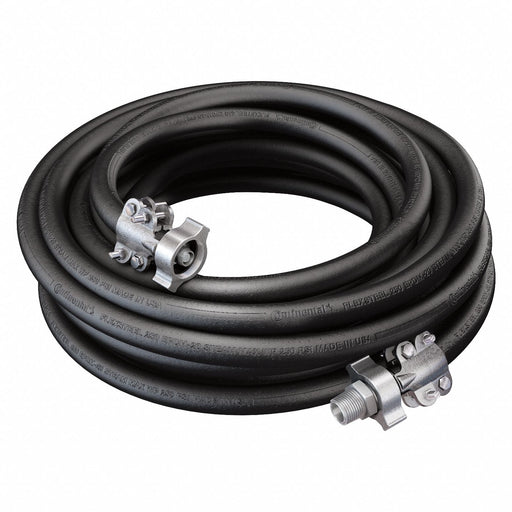 Steam Hose 3/4 ID x 50 ft L Black