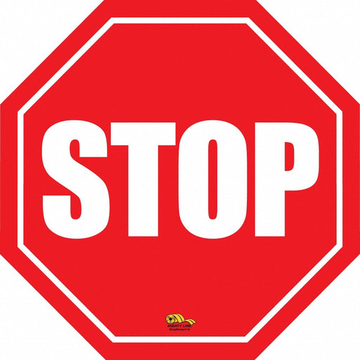 Sign Floor 16 Inch STOP PK5