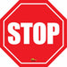 Sign Floor 16 Inch STOP PK5