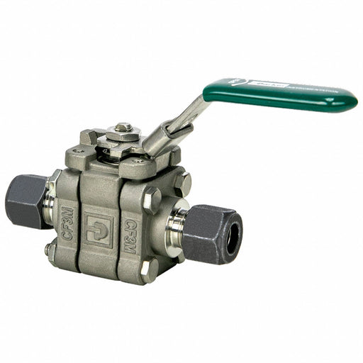 Manual 2-Way Ball Valve Comp 316 SS